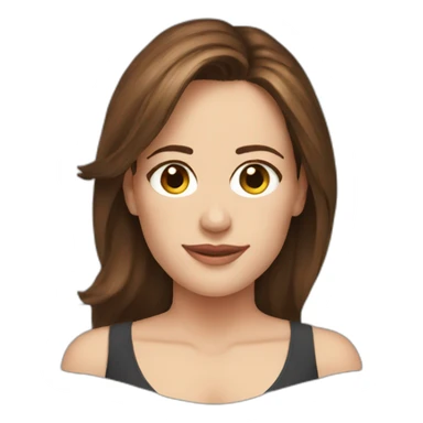 Jennifer garner half body sticker