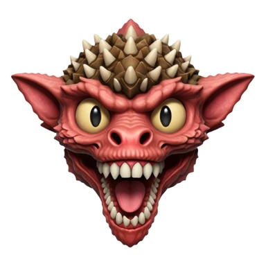 Stranger things demogorgon head sticker