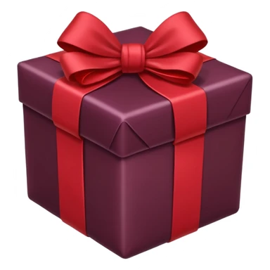 christmas gift with Mulled wine color sticker