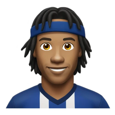 ronaldinho realistic football player sticker