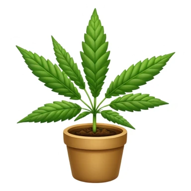 Marijuana ￼ sticker