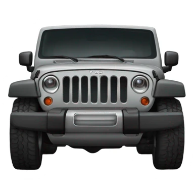 Jeep Avanger Grey Colour sticker