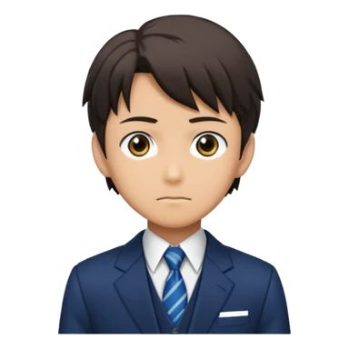 Kaito Kuroba in the famous detective conan story sticker
