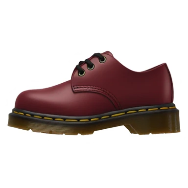 Dr.martens in bordeaux red sticker