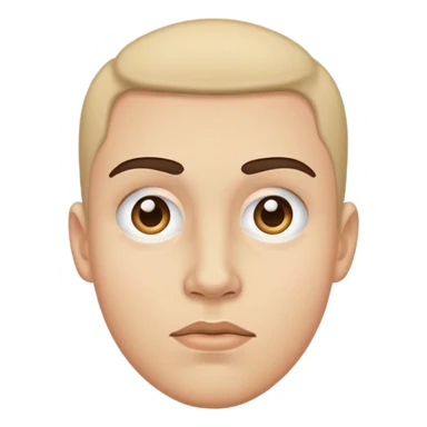Raising eyebrow emoji  sticker