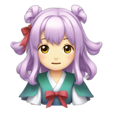 touhou-mononobe-no-futo sticker