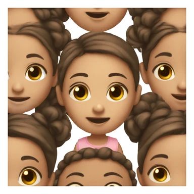 2 babies a boy and a girl  sticker