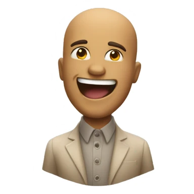 Polite smile with devious undertones sticker