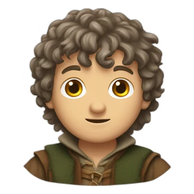 Frodo bagins sticker