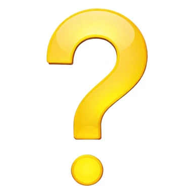 glowing question mark with black background and the question mark glows or is lit up like a light.  not too bold. sticker