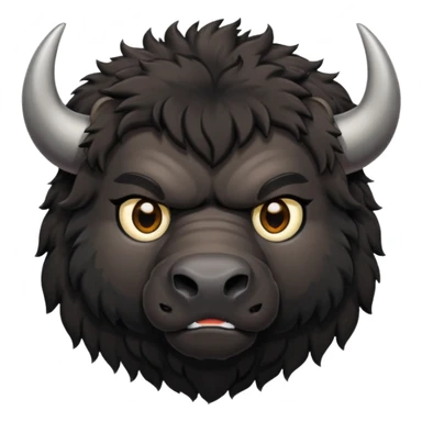 Black Bison sticker