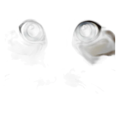 蓝黄眼睛的白猫 sticker