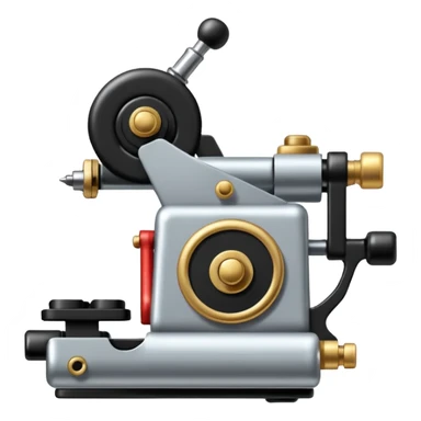 Old School tattoo gear sticker