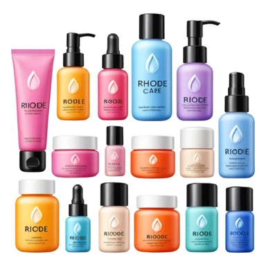 rhode skin care products sticker