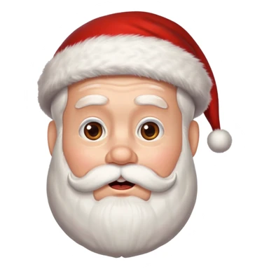 papai noel surpreso sticker
