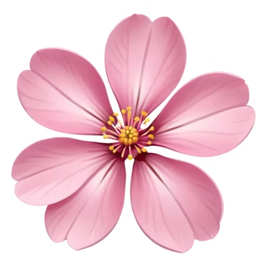 Pink pastel Sakura flower sticker