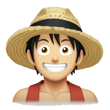 Luffy One Piece Straw Hat sticker