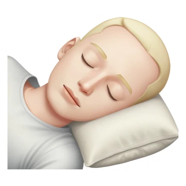 Man pretending to be dead ￼ sticker