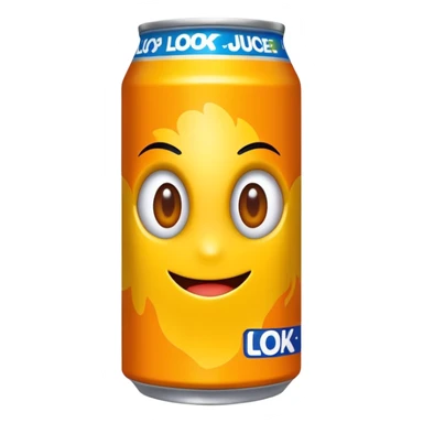 a jungle juice flavored four loko outstretching its arms for a hug sticker