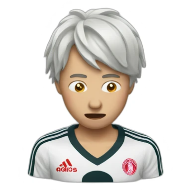 Ajax supporter crying sticker