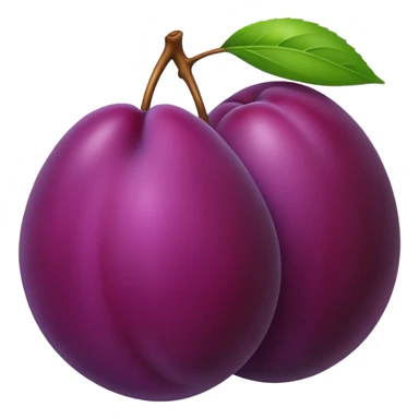 plum sticker