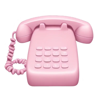 Pastel pink phone sticker