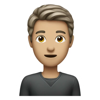 person ordering silence sticker