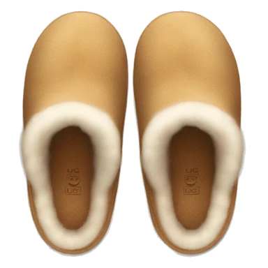ugg slippers from persons pov sticker