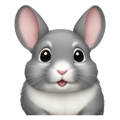 chinchilla loca sticker