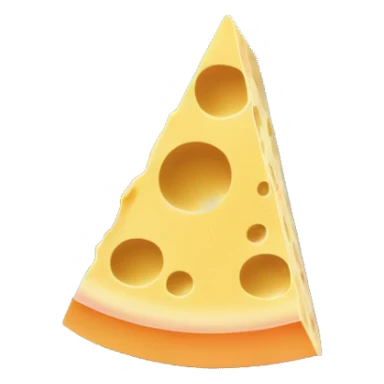 sparkly glittery blue purple and pink gradient planet with a saturn ring dripping cheese from the ring sticker