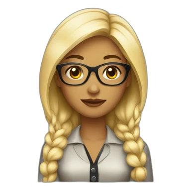 Stylish-sarcastic-women sticker