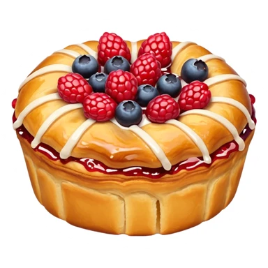 Danish berry Pastries sticker