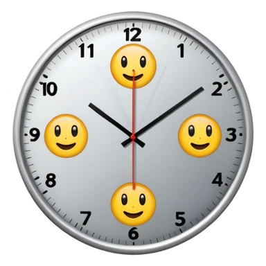 quiero un reloj  de pared 2pm  sticker