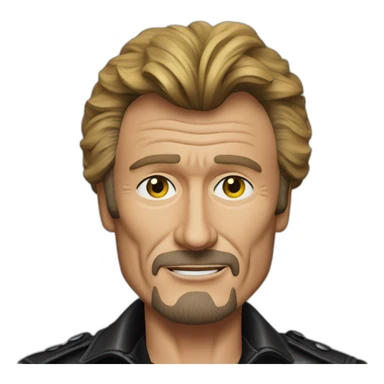 johnny hallyday sticker
