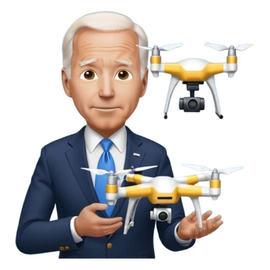 biden drone sticker
