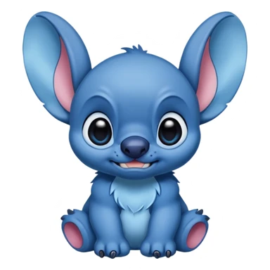 Stitch from lilo and stitch sticker