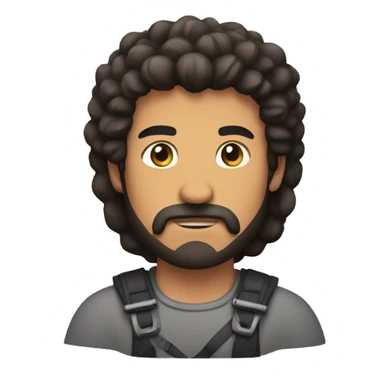 Hombre fuerte sticker