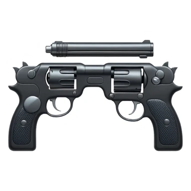 couple of guns sticker