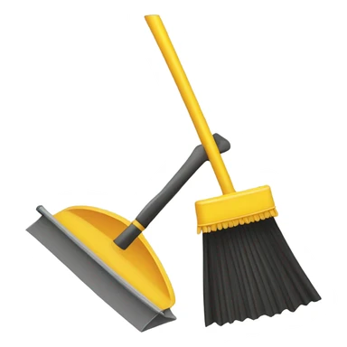 Broom & Dust Pan sticker