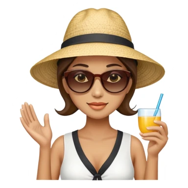 Female manager on holiday in Thailand  sticker