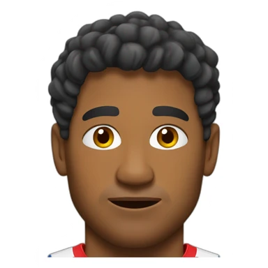 Rugbyman from new caledonia sticker