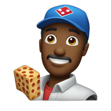 Dominos sticker