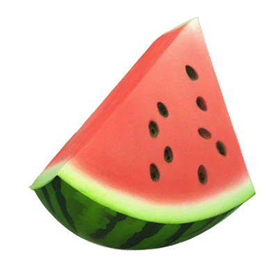 Watermelon in the beach sticker