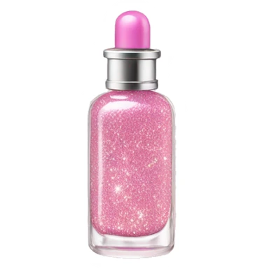 Fairy light pink perfume glitter sticker