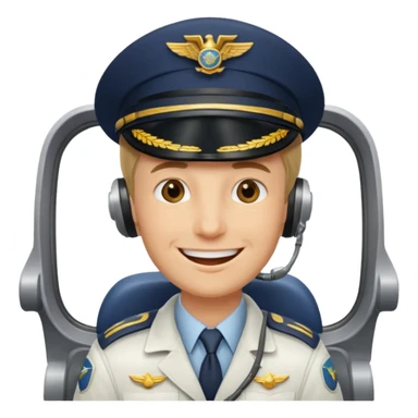 pilot saying phew sticker