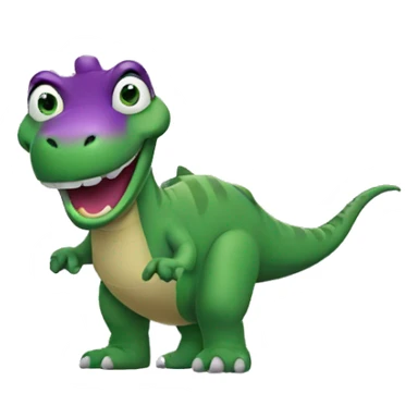 Barney the Dinosaur sticker