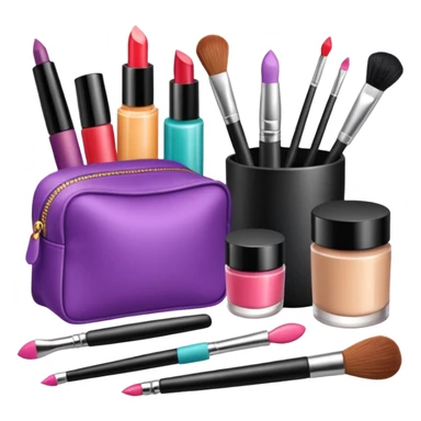 make-up supplies sticker