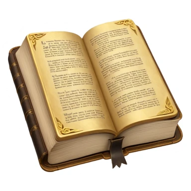 open holy Bible sticker