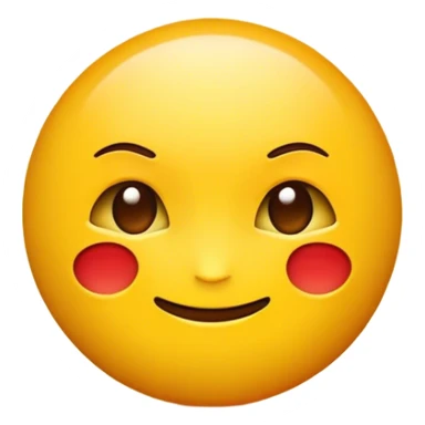 An emoji with j and e in Chinese with a yellow background  sticker