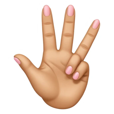 A 3D emoji in iOS emoji aesthetic style of a hand making the “shaka” gesture, with thumb and pinky extended outward and other fingers folded in, cheerful expression, clean white background, glossy Apple-style design
 sticker